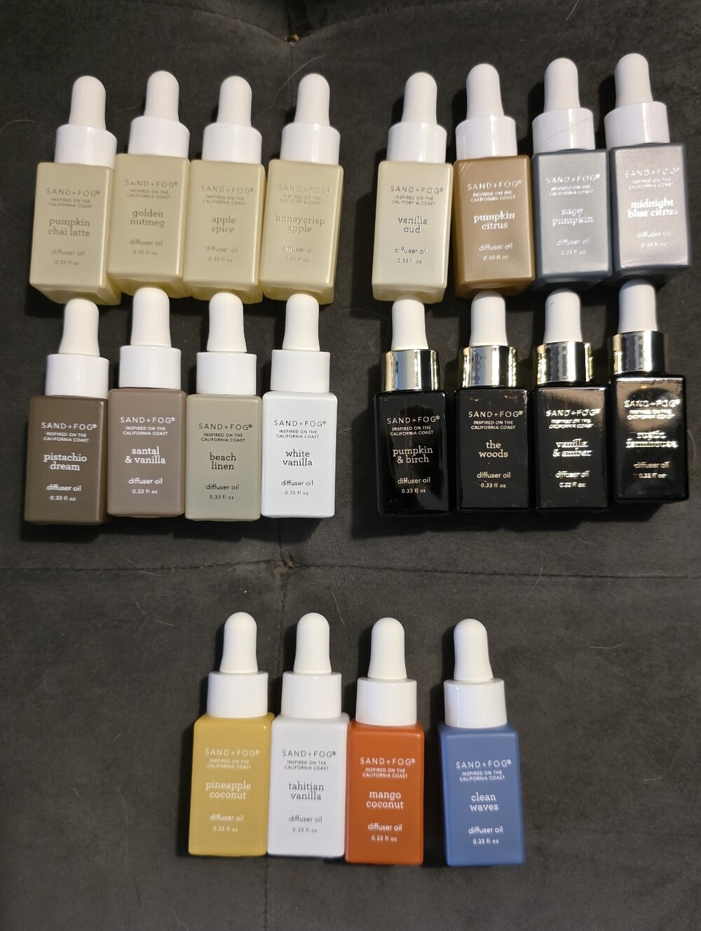 SAND+FOG Assorted Scented Diffuser Oils -